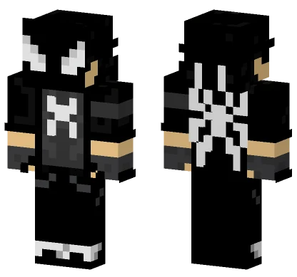 Spider-Man Black Suit Minecraft skin