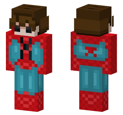 Spider-Man Brand New Day Unmasked Minecraft skin