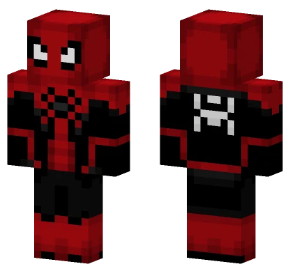 Spider-Man Far From Home Minecraft skin