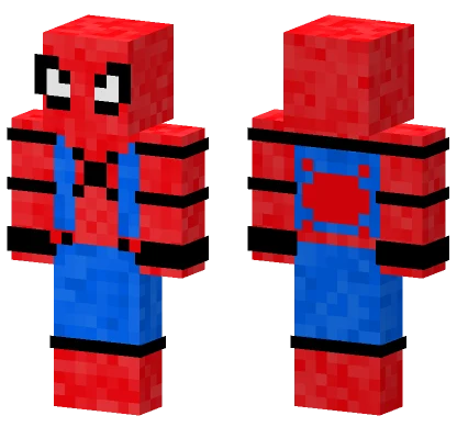 Spider Man Homecoming Minecraft skin