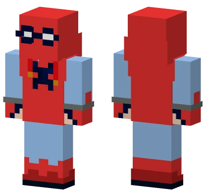 Spider-Man Homemade Suit Minecraft skin