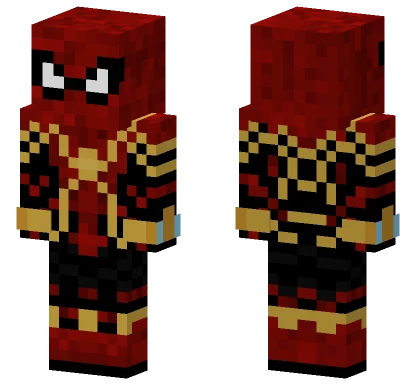 Spider-Man Integrated Suit Minecraft skin