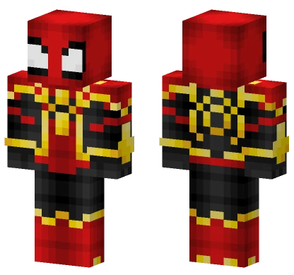 Spider-Man Integrated Suit Minecraft skin
