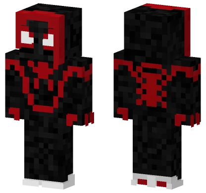 Spider Man Into Minecraft skin