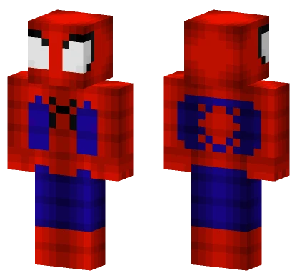 Spider-Man Into The Spider-Verse Suit Minecraft skin