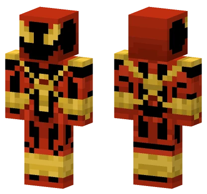 Spider-Man Iron Spider Armor Minecraft skin