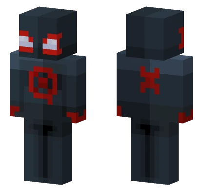 Spider-Man Miles Morales Minecraft skin