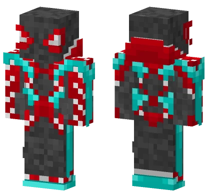 Spider-Man Miles Morales Evolved Suit Minecraft skin