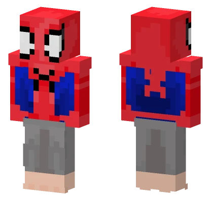 Spider-Man Peter B Parker Minecraft skin