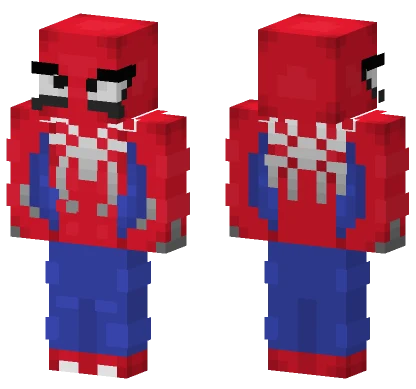 Spider-Man Peter Parker Minecraft skin