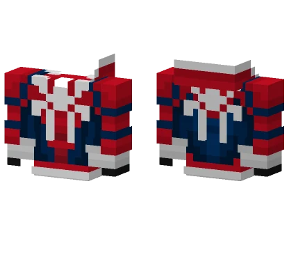 Spider-Man PS4 Hoodie Minecraft skin