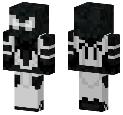 Spider Man PS4 Negative Suit Minecraft skin