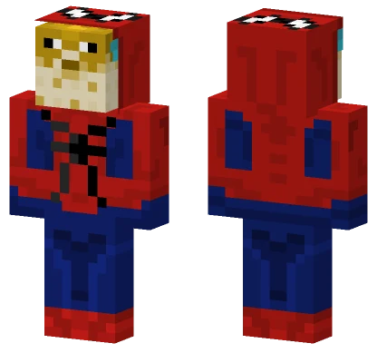 Spider-Man Pufferfish Kid Minecraft skin