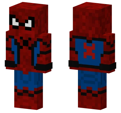 Spider-Man Stark Suit Minecraft skin