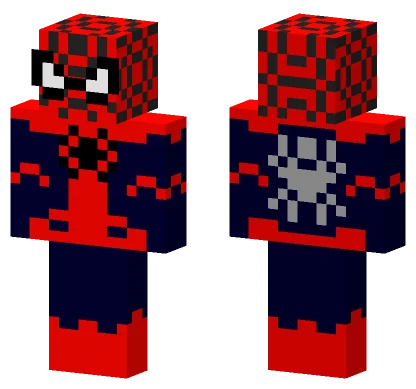 Spider Man Suit Minecraft skin