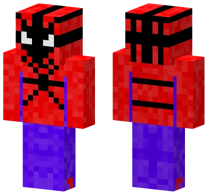 Spider Man Suit Minecraft skin