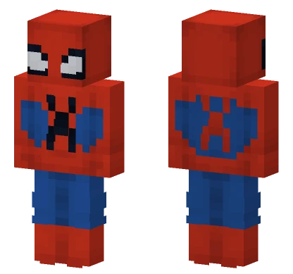Spider Man Suit Minecraft skin