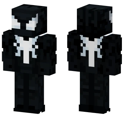 Spider-Man Symbiote Suit Minecraft skin
