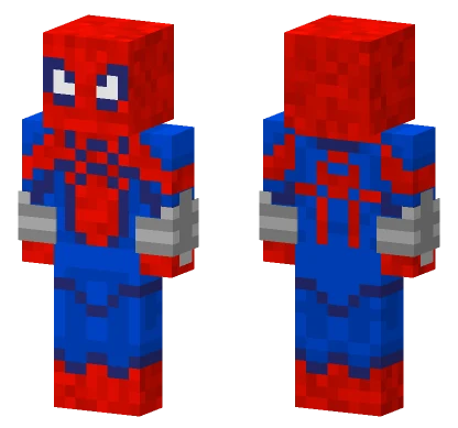 Spider-Man Upgraded Fixed Minecraft skin