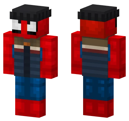 Spider-Man Winter Suit Minecraft skin
