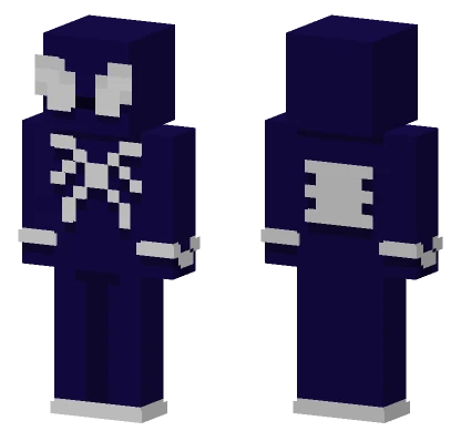 Spider Venom Symbiote Suit Minecraft skin