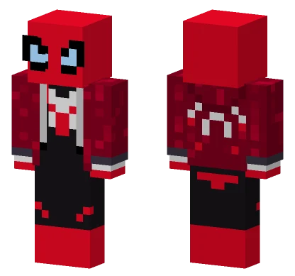 Spider Venom Symbiote Suit Minecraft skin
