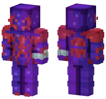 Spiderman 2099 Minecraft skin