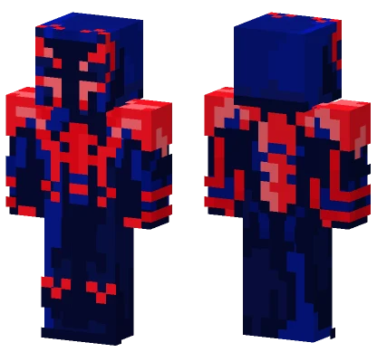 Spiderman 2099 Skin Minecraft skin