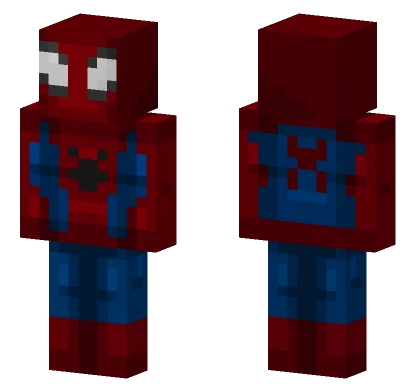 Spiderman Classic Suit Minecraft skin