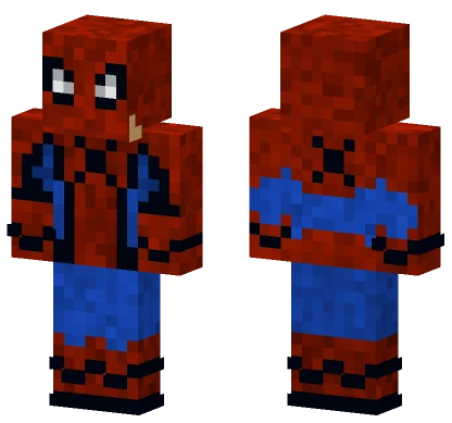 Spiderman Homecoming Suit Minecraft skin