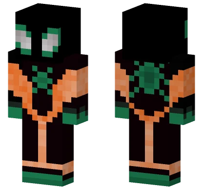Spiderman Outer Inner Minecraft skin