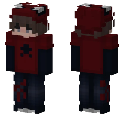 Spidey Suit Minecraft skin