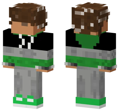 Spl1ce V4 With Face Minecraft skin