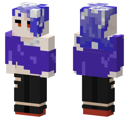Splatoon 3 Shiver Minecraft skin