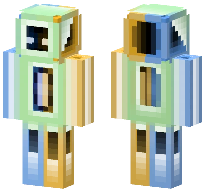 Splitfire Effects Minecraft skin