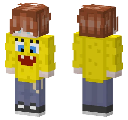 Spongebob Dude Minecraft skin