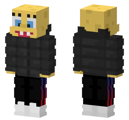 Spongebob Gangster Minecraft skin