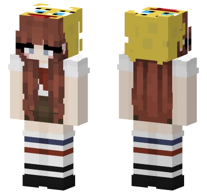 SpongeBob Inspired Boy Minecraft skin