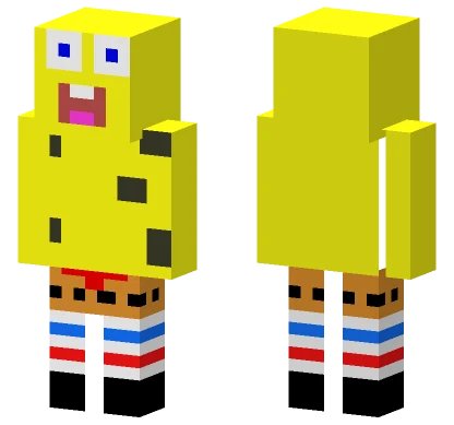Spongebob Squarepants Minecraft skin