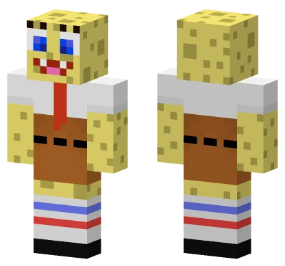 Spongebob Squarepants Minecraft skin