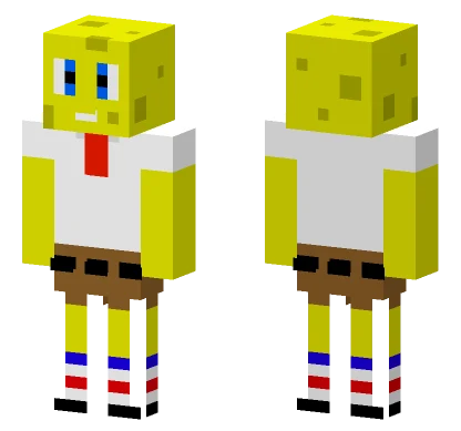 Spongebob Squarepants Minecraft skin