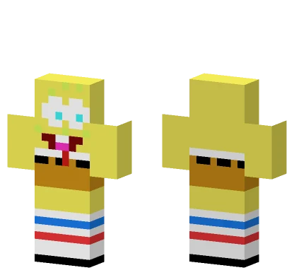 SpongeBob SquarePants Minecraft skin