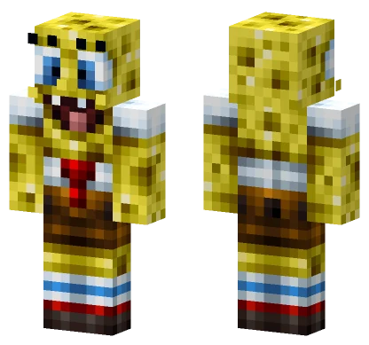 Spongebob Squarepants Minecraft skin