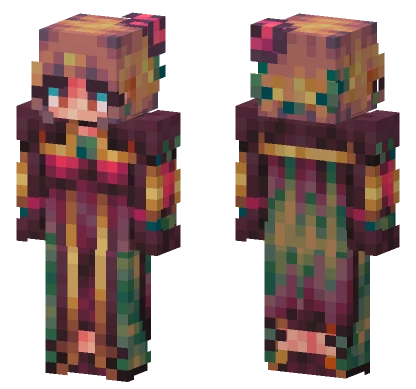 Spooktober Skintober Minecraft skin