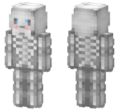 Spooky Cute Skeleton Minecraft skin
