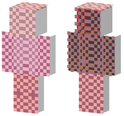 Spotted Gradient Minecraft skin
