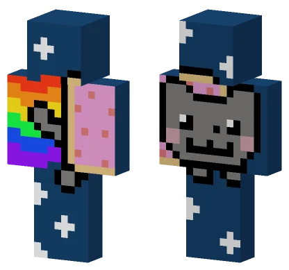 Spread The Nyan Cat Minecraft skin