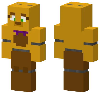 Spring Bonnie Cartoony Minecraft skin