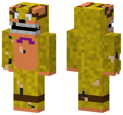 Spring Bonnie From 1987 Minecraft skin