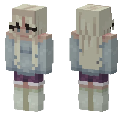 Spring Breeze Girl Minecraft skin